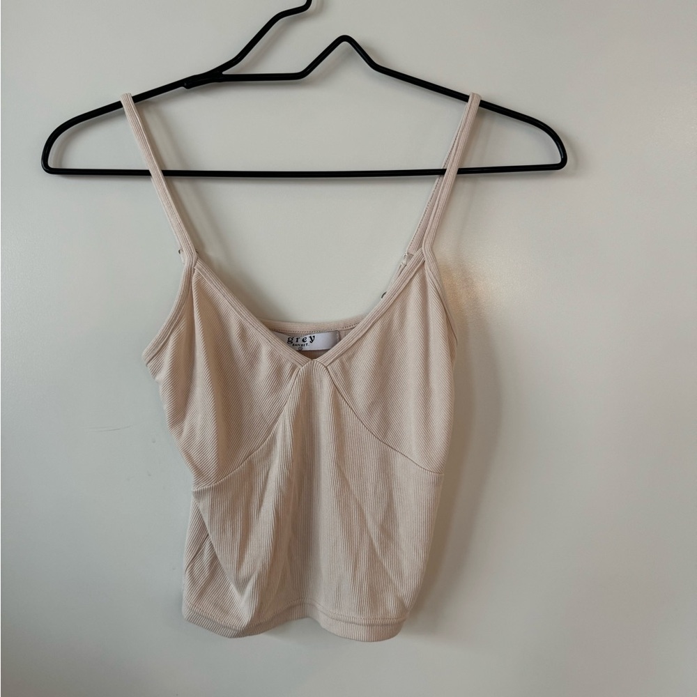 Off white tank